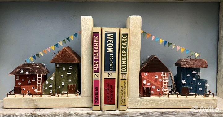 Букенда,держатель для книг,подставка,домик