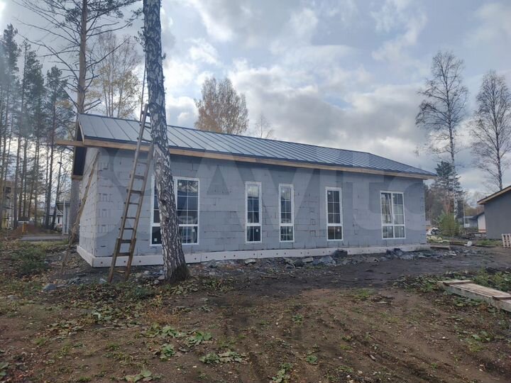 Коттедж 113 м² на участке 10 сот.