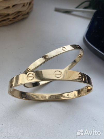 Золотой браслет Cartier Love