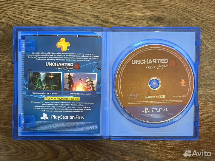 Uncharted 4 Путь вора для PS4