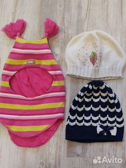 Шапки для девочки (1-3г.)