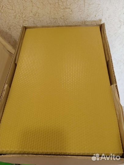 Вощина из натурального пчелиного воска