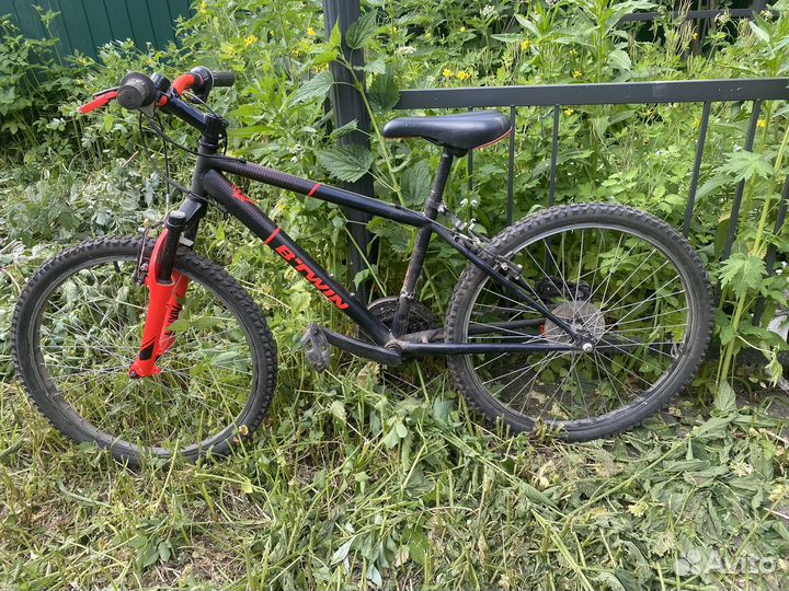 Велосипед подростковый горный btwin rockrider 500