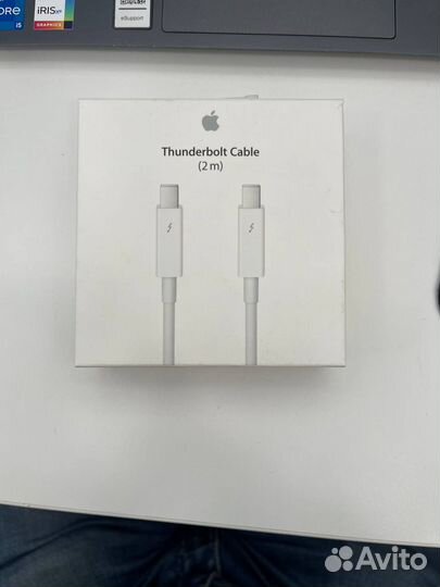 Apple thunderbolt кабель 2m