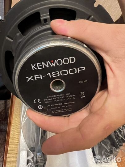 Колонки Kenwood xr-1800p
