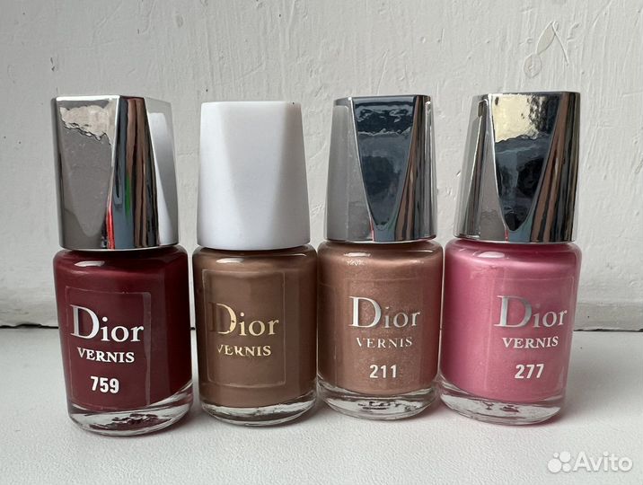 Dior лак для ногтей винтаж миниатюра