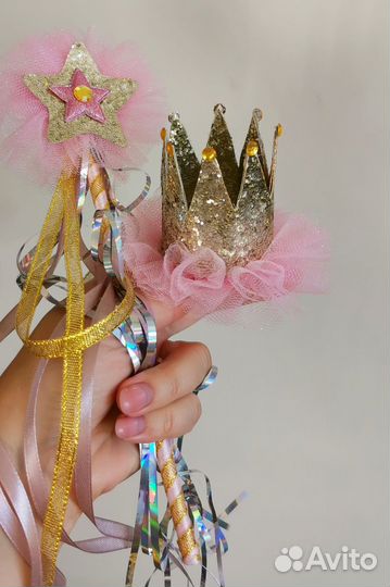 Ободок бусинка принцесса фея