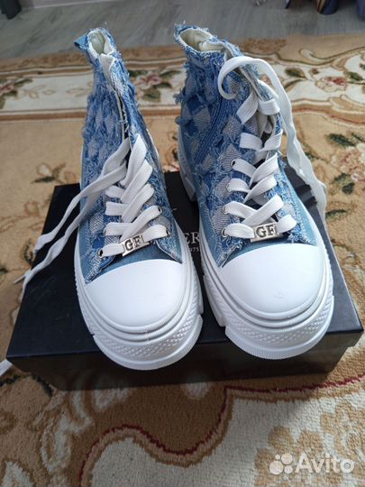 Кеды высокие женские