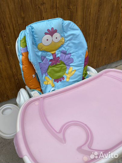 Стульчик для кормления chicco polly