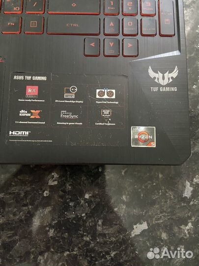 Игровой ноутбук Asus tuf gaming fx505dy