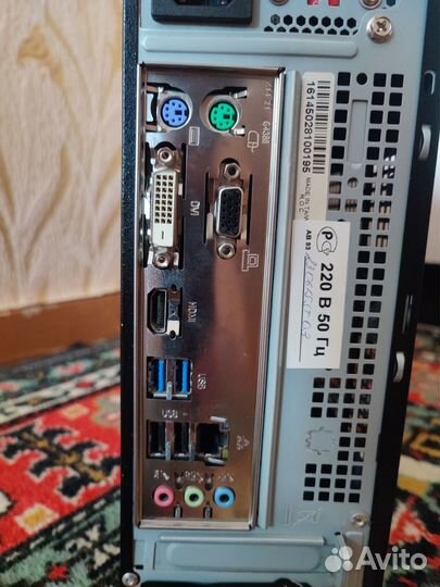 Офисный Мини пк Intel pentium G3450