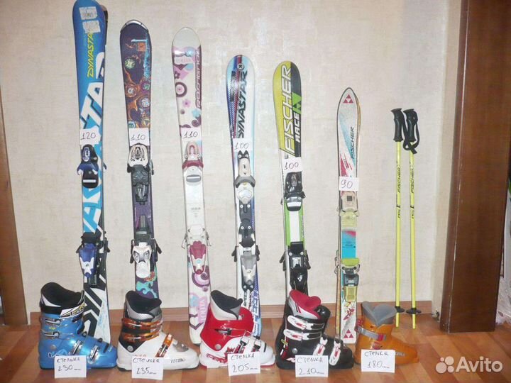 Детские горные лыжи Прокат. Аренда