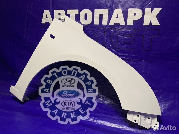 Крыло правое Chevrolet Cruze 09-16 Белый