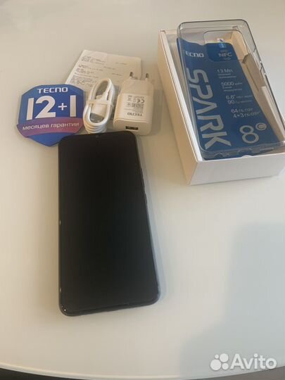 TECNO Spark 8C, 4/64 ГБ