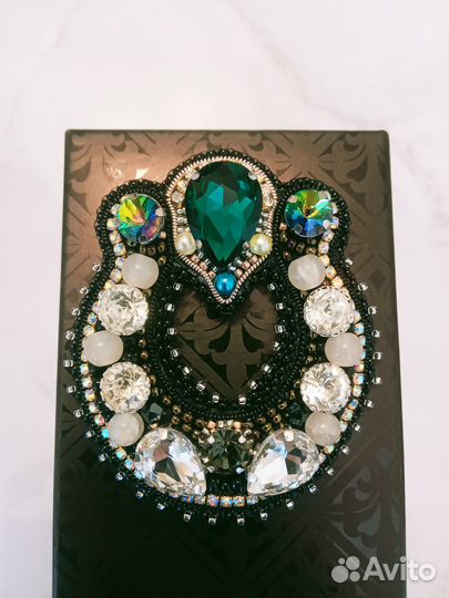 Брошь ручной работы