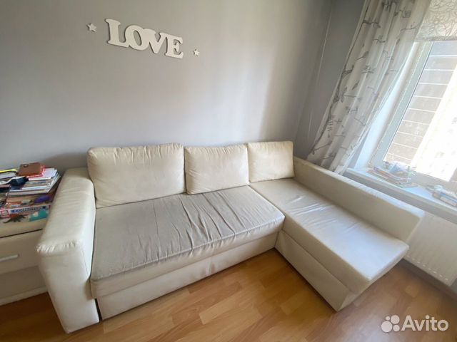 Диван из экокожи IKEA , б/у купить в Санкт-Петербурге | Авито