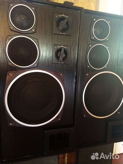 Акустические колонки с усилителем