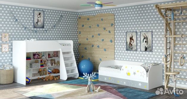 Детская комната звездное детство