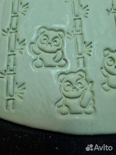 Штампы для глины пандочки набор