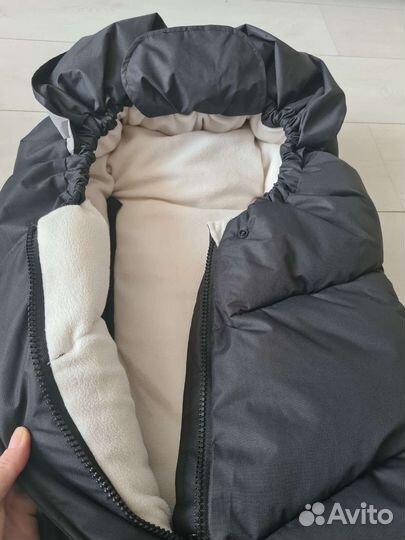 Зимний конверт в коляску leokid