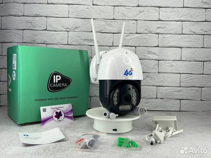 Камера видеонаблюдения уличная с симкартой 4 g