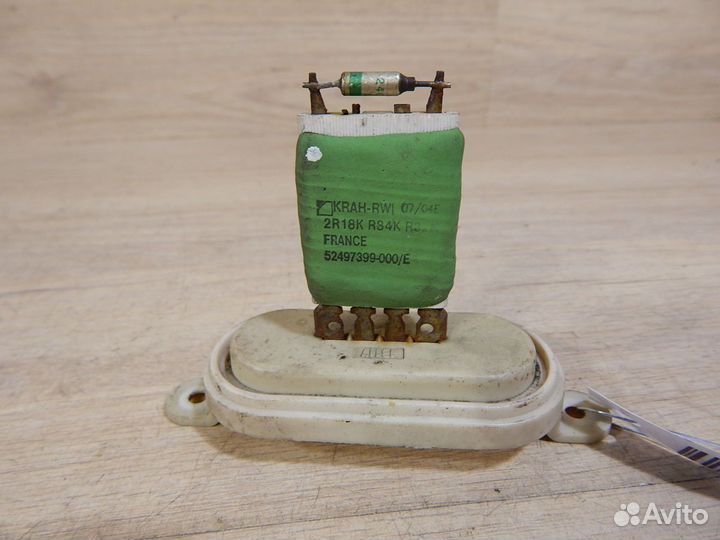 Резистор отопителя Renault Laguna 2