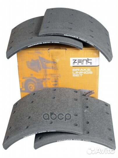 Z10707 накладки торм.STD 19932 19.0(413x203)(С