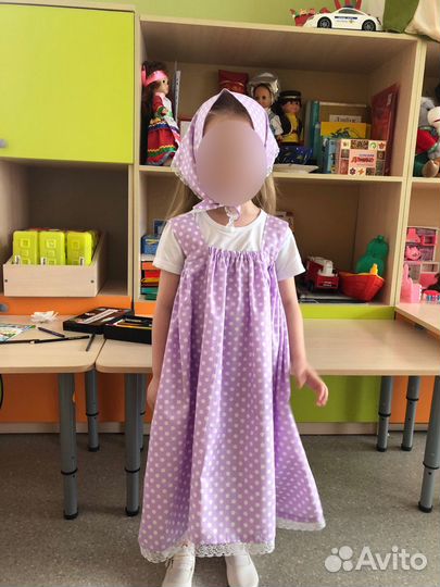 Костюм матрешки Аленушки Маши сарафан