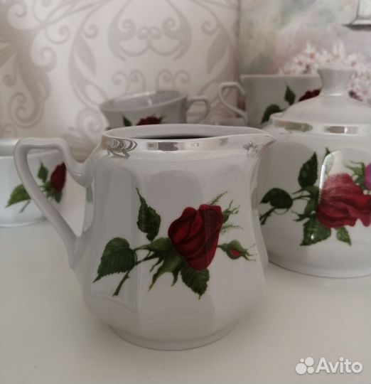 Чайный сервиз Сумской фарфоровый завод СССР