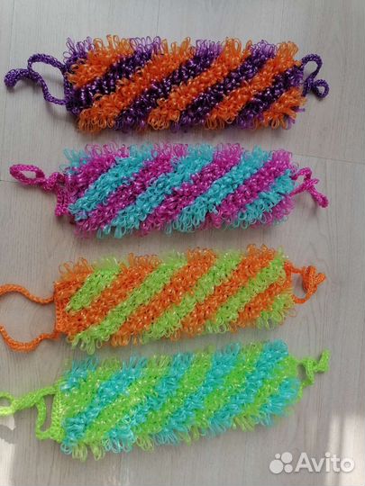 Мочалка ручной работы