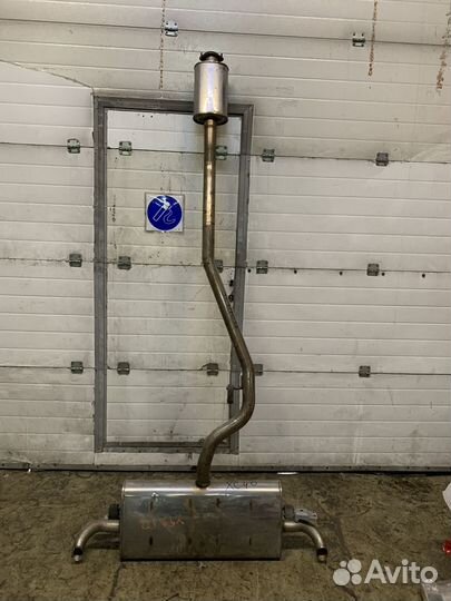 Выхлопная труба глушитель volvo XC40 2018+