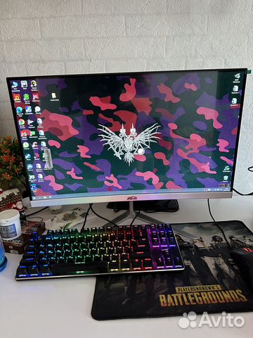 Монитор 24 дюйма 165гц Asus