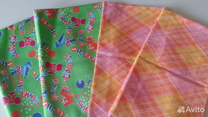 Пелёнки новые фланель,хлопок 4 шт