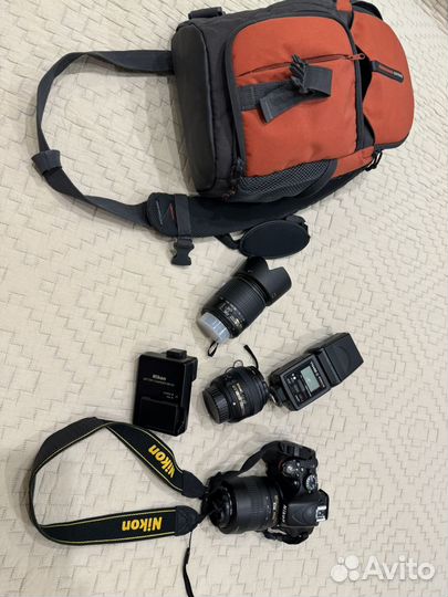 Комплект Зеркальный фотоаппарат nikon d5000