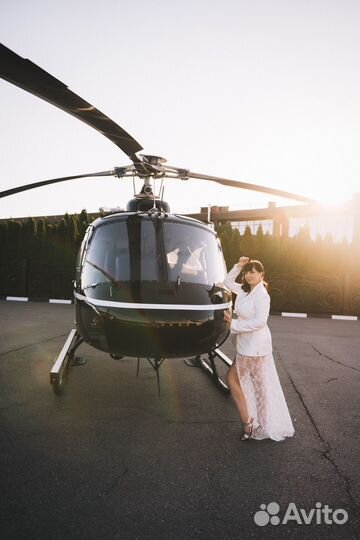 Фотосессия с вертолетом