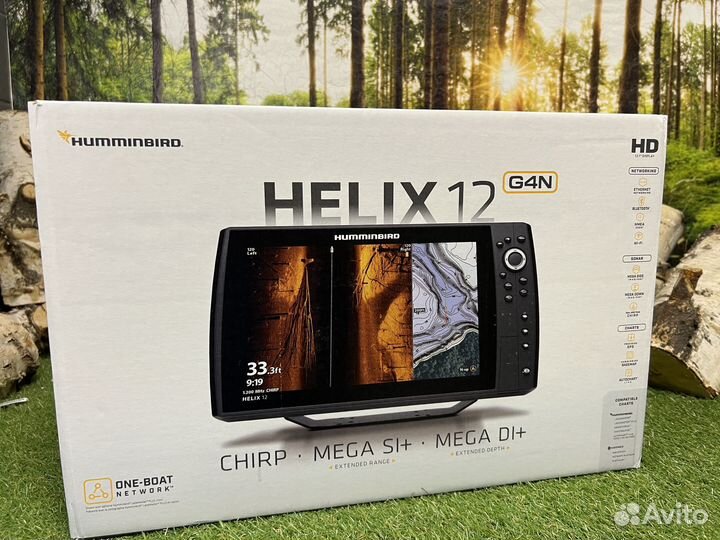 Эхолот Humminbird Helix 12 Chirp Mega SI+ GPS G4N
