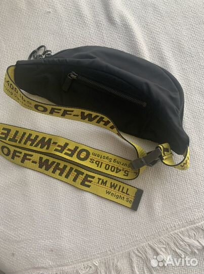 Сумка на пояс OFF-white оригинал, ид.состояние