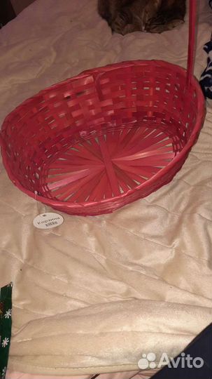 Корзина плетеная