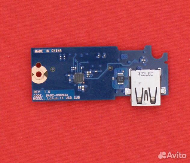 Плата USB+Cardreader Samsung NP520U4C, NP530U4B