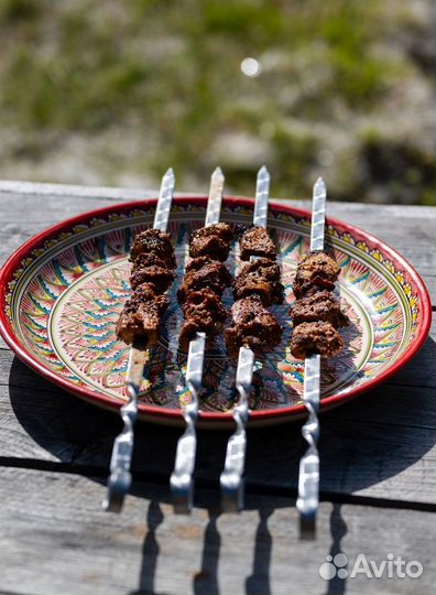 Шампура 6шт Толщина 3мм