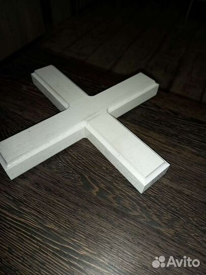 Крестовина подставка для ели из массива ясеня