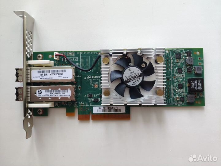 HP StoreFabric SN1000Q 16Gb dual-port FC HBA