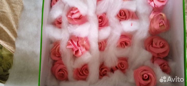 Розочки декоративные 21 шт