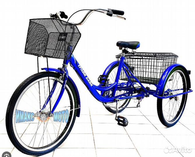 Трехколесный велосипед для взрослых