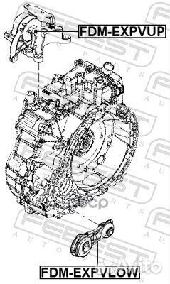 Подушка коробки скоростей ford explorer TUB