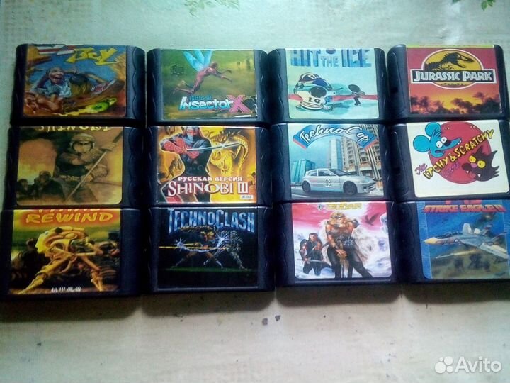 Картриджи для Sega Mega Drive (часть вторая)
