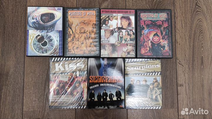 Dvd диски музыкальные