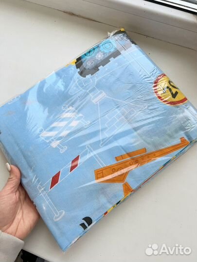 Детское постельное белье 120 60 новое