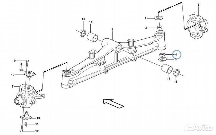 209-4250 Подшипник шкворня сферический