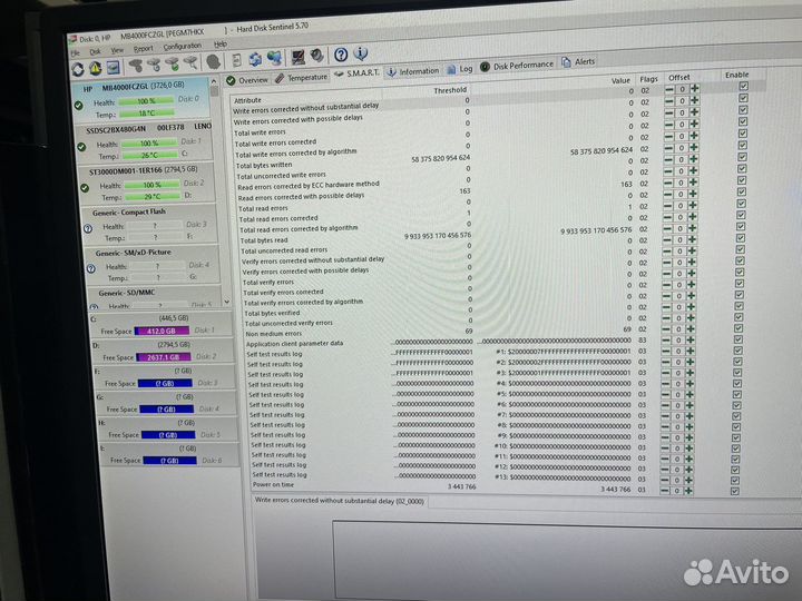 Жесткий диск HP 4Tb SAS 3.5